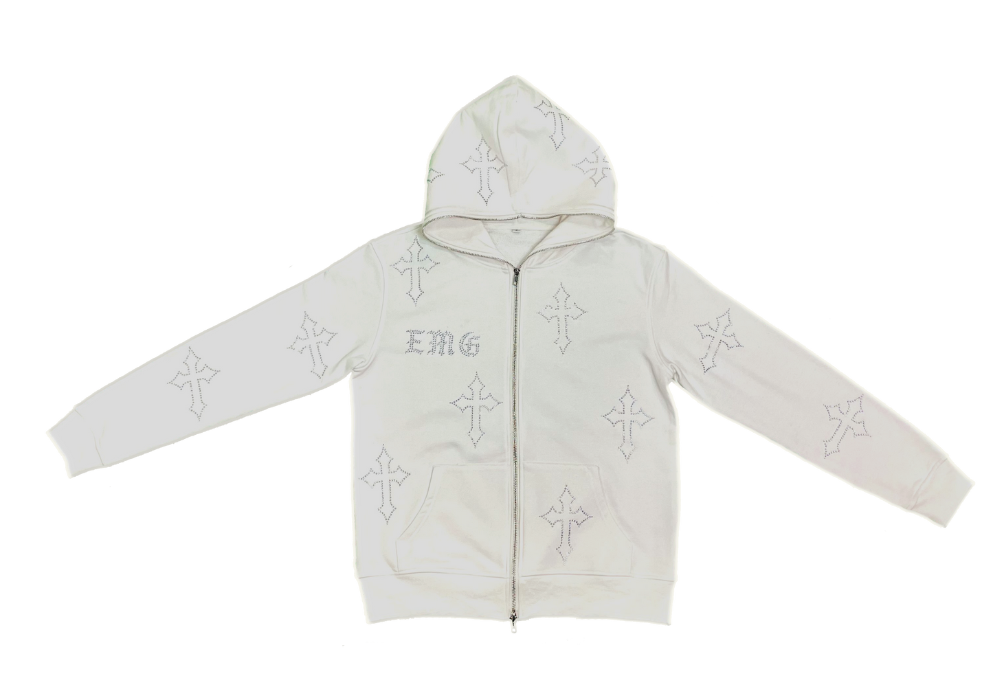 White Cross Full-Zips