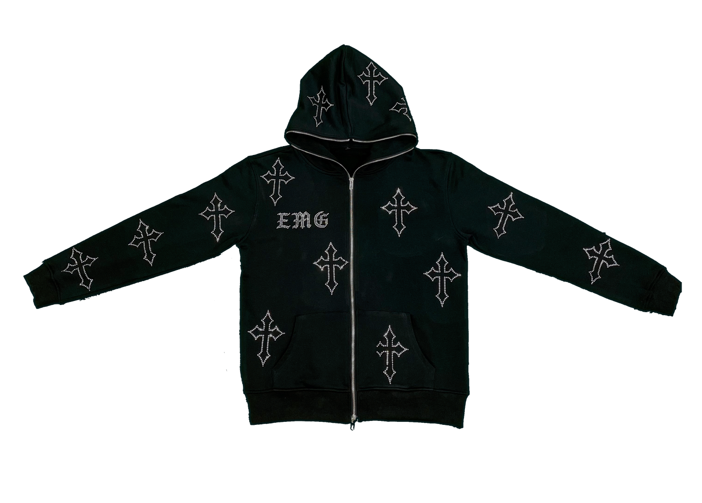 Black Cross Full-Zip