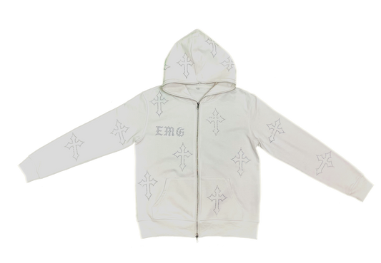 White Cross Full-Zips